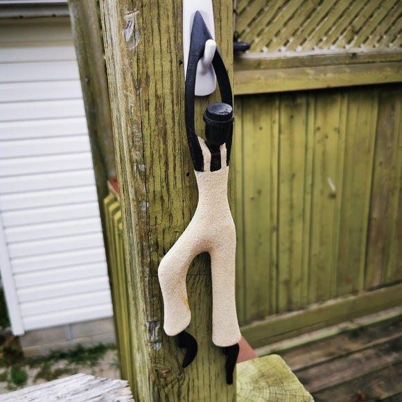 Carved Wood Dancing Couple #2 - Picture 9 of 10
